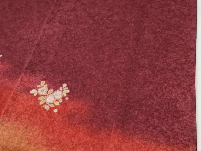 平和屋着物●豪華振袖 辻が花 暈し染め 正絹 逸品 CABI2666yc
