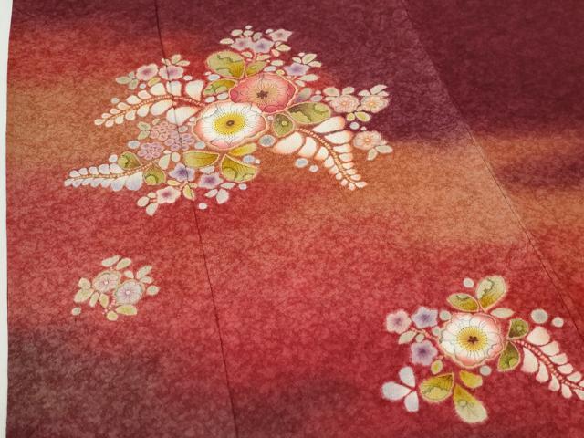 平和屋着物●豪華振袖 辻が花 暈し染め 正絹 逸品 CABI2666yc