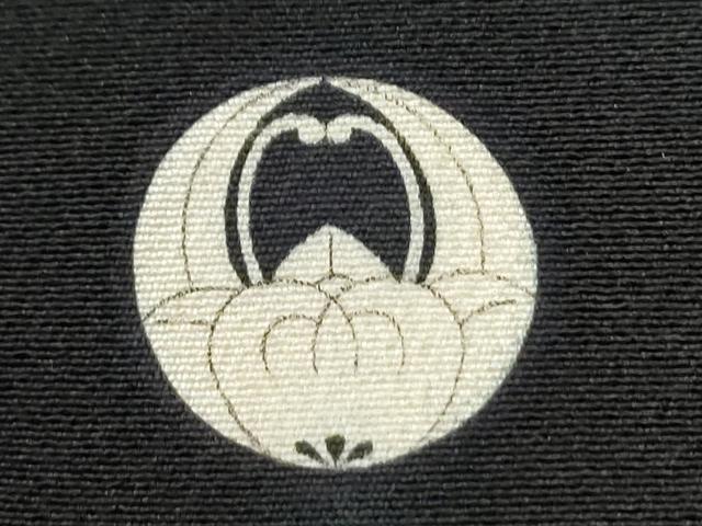 平和屋着物●本加賀友禅作家 押田正義 黒留袖 枝垂れ柳草花文 正絹 逸品 CABI2688yc
