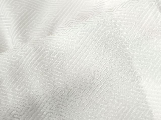 平和屋着物●長襦袢 無双仕立て 紗綾形地紋 暈し染め 半衿刺繍 正絹 逸品 CABI2710yc