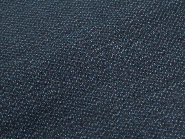 平和屋着物●綿薩摩 100亀甲 総詰め 木綿 逸品 CABI2722yc