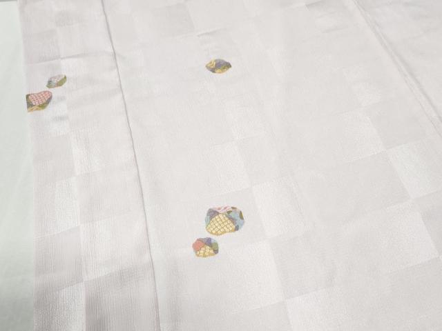 平和屋着物●長襦袢 無双仕立て 吉祥文 正絹 逸品 CABI2749yc
