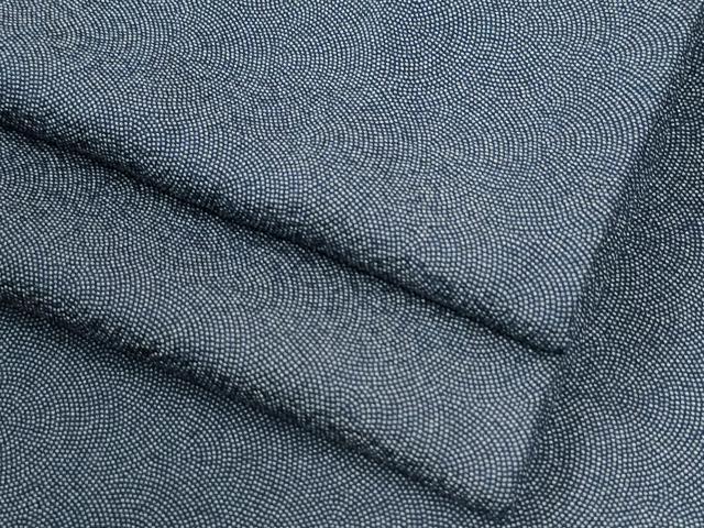 平和屋着物●江戸小紋 鮫小紋柄 正絹 逸品 CABI2763yc