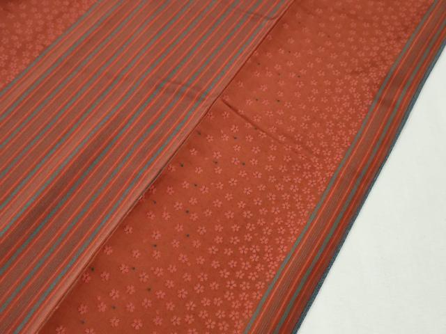 平和屋着物●訪問着 松花唐草文 暈し染め 金彩 鬼しぼ縮緬 正絹 逸品 CABI2768yc