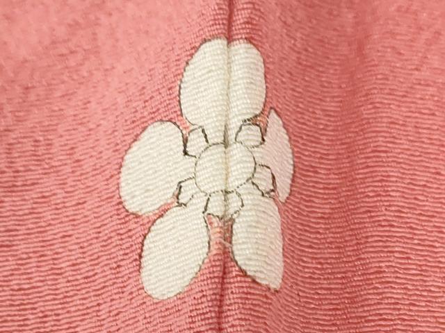 平和屋着物●上質な色無地 薄紅色 正絹 逸品 未使用 CABI2811yc