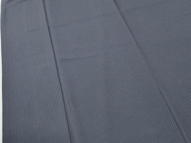 平和屋着物●上質な色無地 縞地紋 紫苑色 正絹 逸品 CABI2829yc