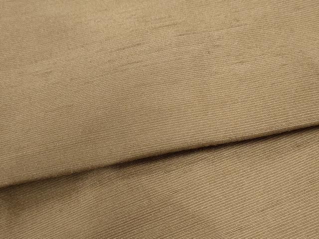 平和屋着物●男性 馬乗り袴 紬地 色無地 芝翫茶色 正絹 逸品 CABI2838yc
