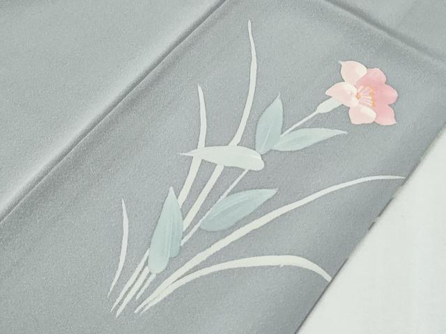 平和屋着物●訪問着 枝花文 暈し染め 金彩 鈴乃屋扱い 正絹 逸品 未使用 CABI2872yc