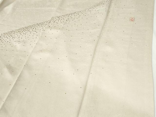 平和屋着物●人間国宝 福田喜三郎 訪問着 箔散らし 暈し染め 金彩 正絹 逸品 CABI2885yc