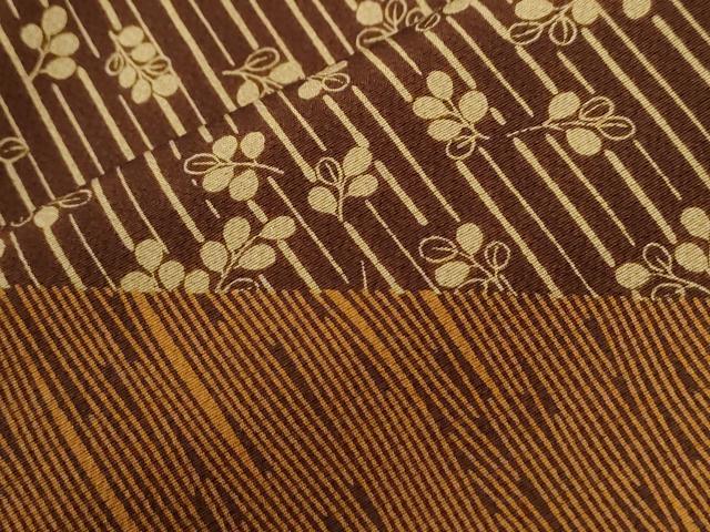 平和屋着物●訪問着 笹竹萩文 正絹 逸品 未使用 CABI2937yc
