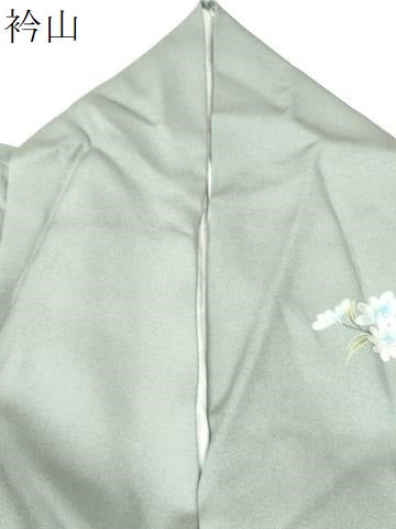 平和屋着物●訪問着 草花文 暈し染め 金彩 正絹 逸品 CABI2964yc