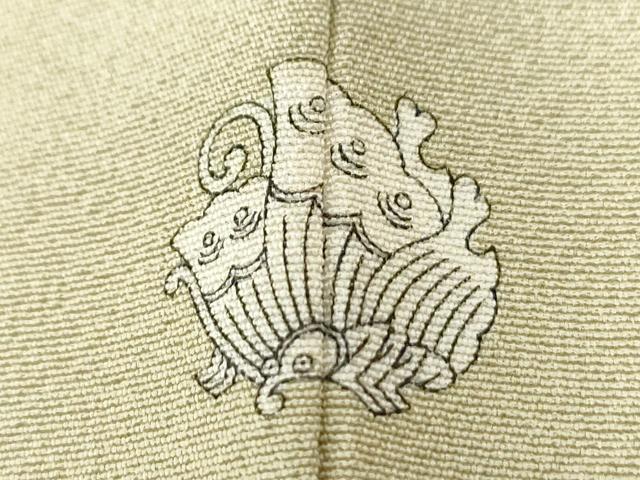 平和屋着物●豪華色留袖 友禅 作家物 浜松風景文 暈し染め 正絹 逸品 CABI2979yc