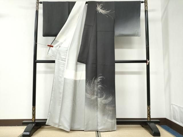 平和屋着物●金彩友禅 卓越技能者・名工・和田光正監修 由光 京金彩 訪問着 乱菊 暈し染め 正絹 逸品 CABI2997yc