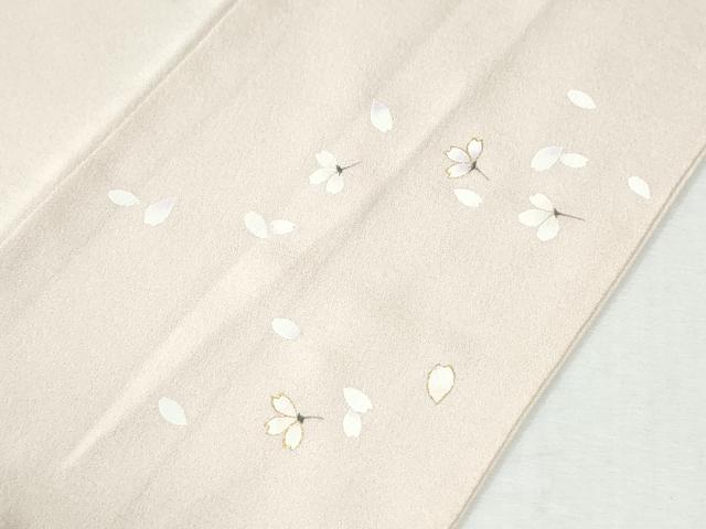 平和屋着物●訪問着 刺繍 枝垂れ花文 暈し染め 金彩 やまと誂製 正絹 逸品 CABI3010yc