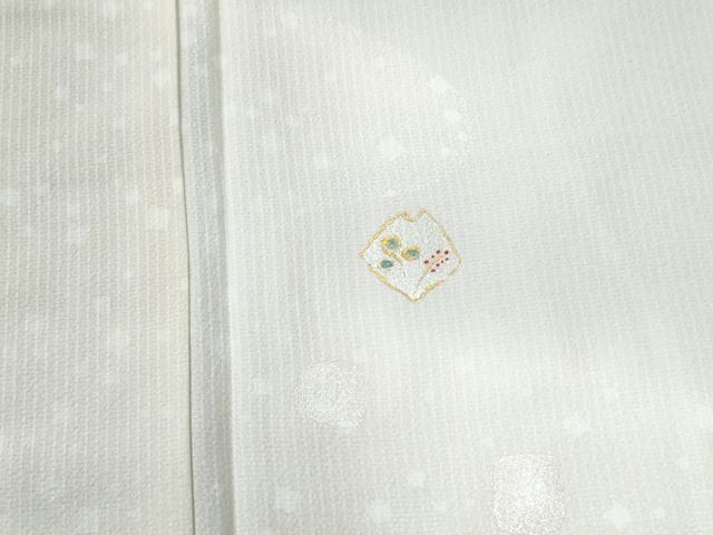 平和屋着物●訪問着 破れ色紙草花文 暈し染め 金銀彩 ロング丈 正絹 逸品 未使用 CABI3058yc
