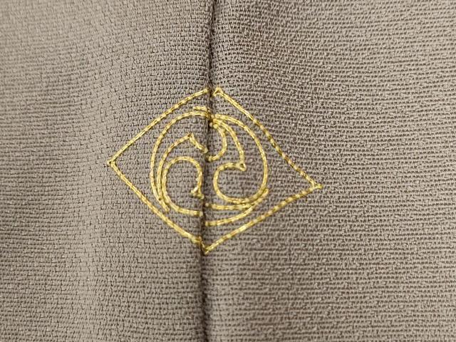 平和屋着物●訪問着 刺繍 舞蝶文 金糸 正絹 逸品 CABI3086yc