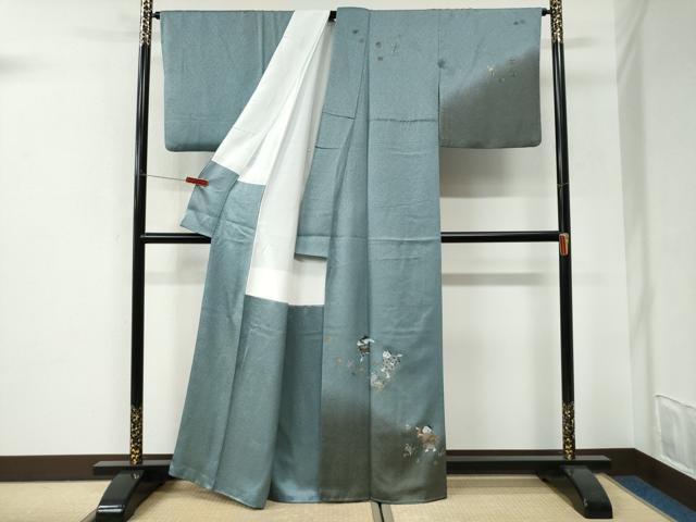 平和屋着物●訪問着 童子遊び 暈し染め 金彩 正絹 逸品 CABI3134yc