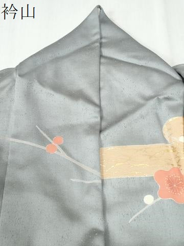 平和屋着物●豪華振袖 駒刺繍 流水草花文 暈し染め 金彩 正絹 逸品 CABI3151yc