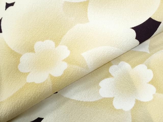 平和屋着物●上質な小紋 花尽くし 正絹 逸品 未使用 CABI3170yc
