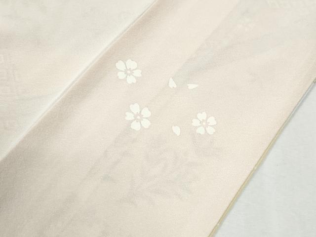 平和屋着物●訪問着 扇面吉祥草花文 暈し染め 金彩 正絹 逸品 CABI3171yc