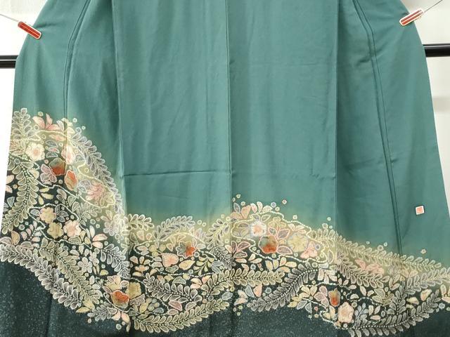 平和屋着物●訪問着 作家物 辻が花 絞り 暈し染め 正絹 逸品 CABI3189yc