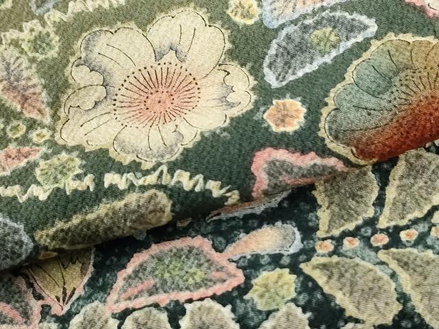 平和屋着物●訪問着 作家物 辻が花 絞り 暈し染め 正絹 逸品 CABI3189yc