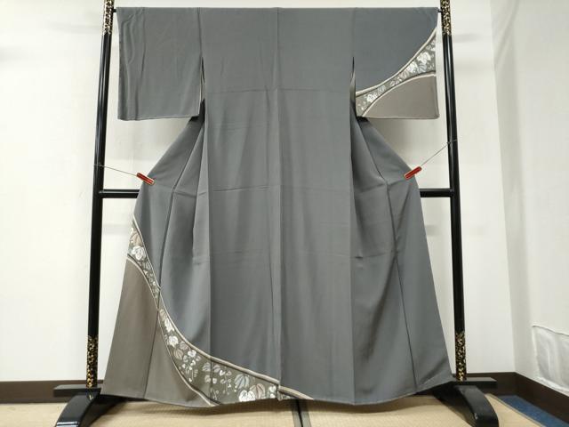 平和屋着物●訪問着 葡萄蔦の葉文 金彩 鈴乃屋扱い 正絹 逸品 未使用 CABI3237yc
