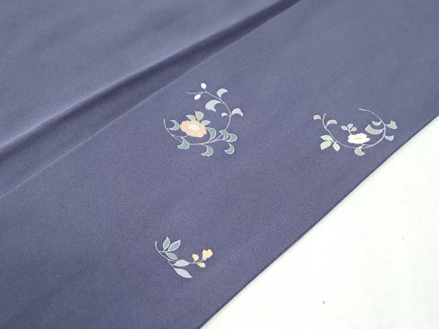 平和屋着物●訪問着 駒刺繍 草花文 金彩 正絹 逸品 CABI3265yc