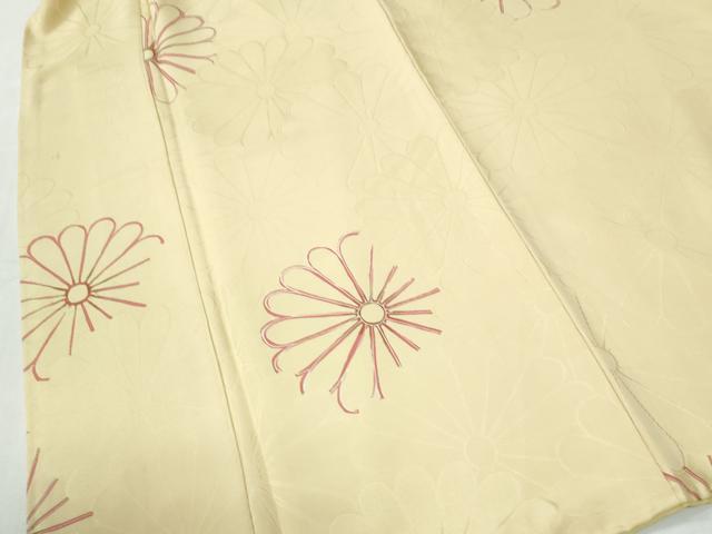 平和屋着物●上質な小紋 地紋起こし 菊尽くし 正絹 逸品 CABI3286yc