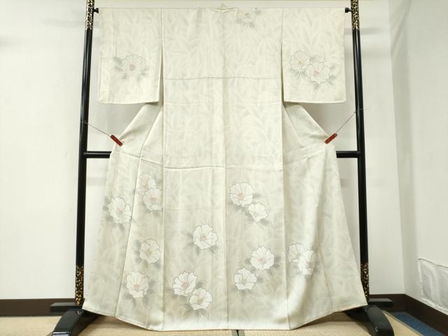 平和屋着物●訪問着 草花文 正絹 逸品 CABI3301yc