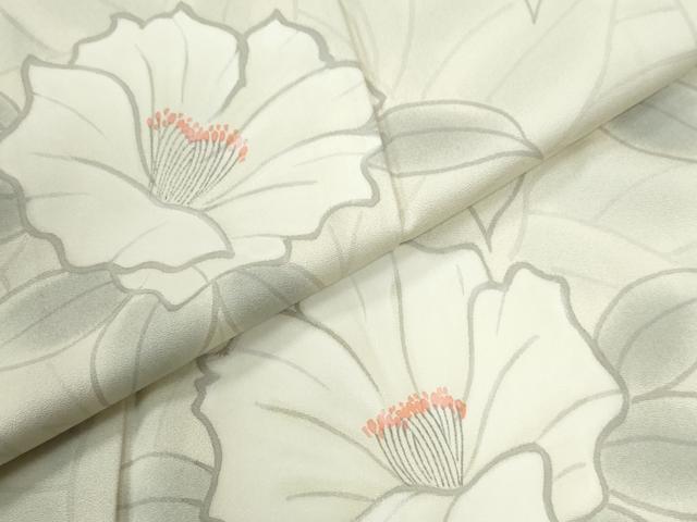 平和屋着物●訪問着 草花文 正絹 逸品 CABI3301yc
