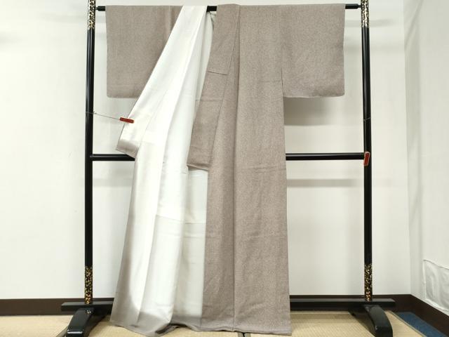 平和屋着物●上質な小紋 吉祥文 正絹 逸品 未使用 CABI3327yc