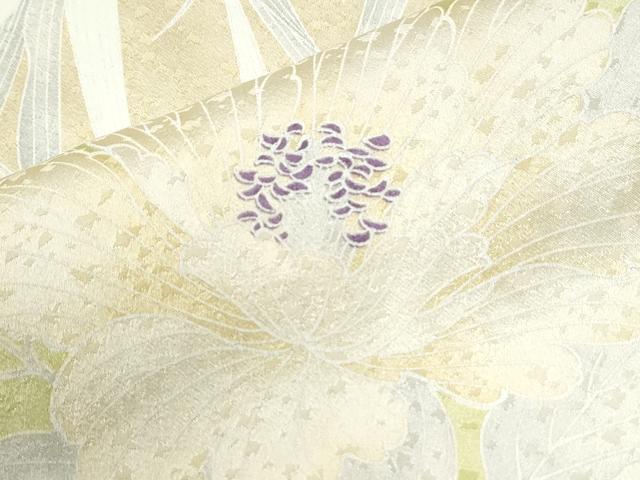 平和屋着物●上質な小紋 草花文 暈し染め 正絹 逸品 CABI3340yc