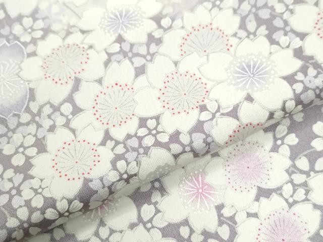 平和屋着物●訪問着 舞桜文 暈し染め 正絹 逸品 CABI3378yc