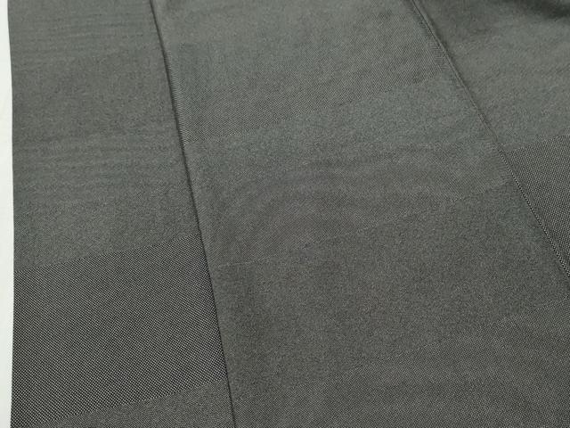 平和屋着物●江戸小紋 彫士:住田双光 染士:西宮伊智郎 寄せ小紋柄 黒地 正絹 逸品 CABI3424yc