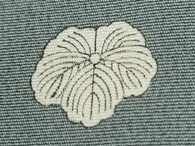 平和屋着物●田中勇吉の弟子 日本工芸会正会員 吉田喜八郎 色留袖 浜松枝梅文 暈し染め 銀糸 阪急百貨店扱い 正絹 逸品 CABI3436yc