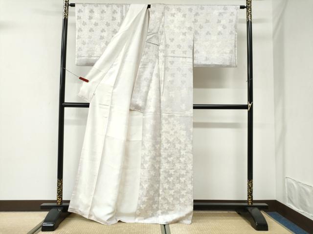 平和屋着物●訪問着 地紋起こし 舞葉尽くし 松坂屋扱い 正絹 逸品 CABI3448yc