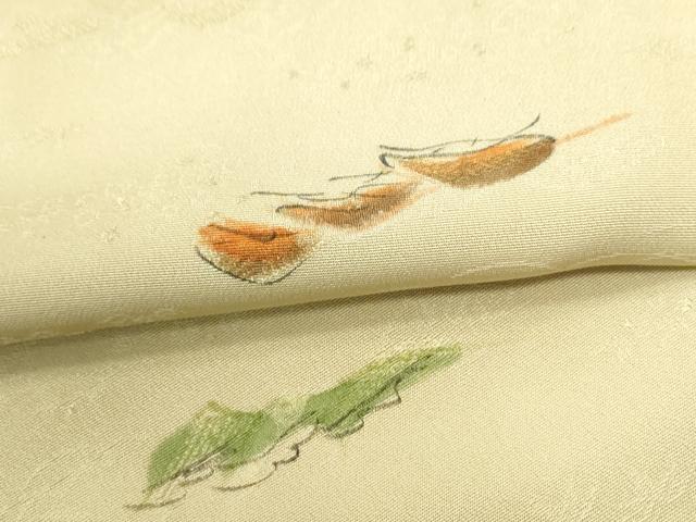 平和屋着物●上質な小紋 地紋起こし 松 正絹 逸品 CABI3449yc