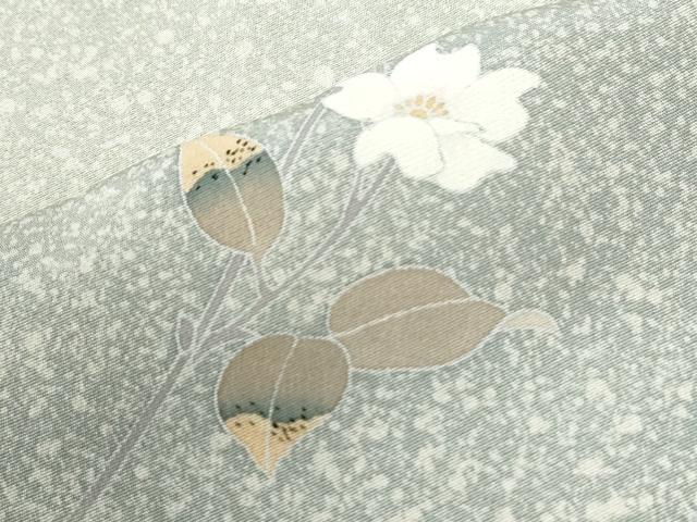 平和屋着物●訪問着 友禅 作家物 枝花文 正絹 逸品 CABI3567yc