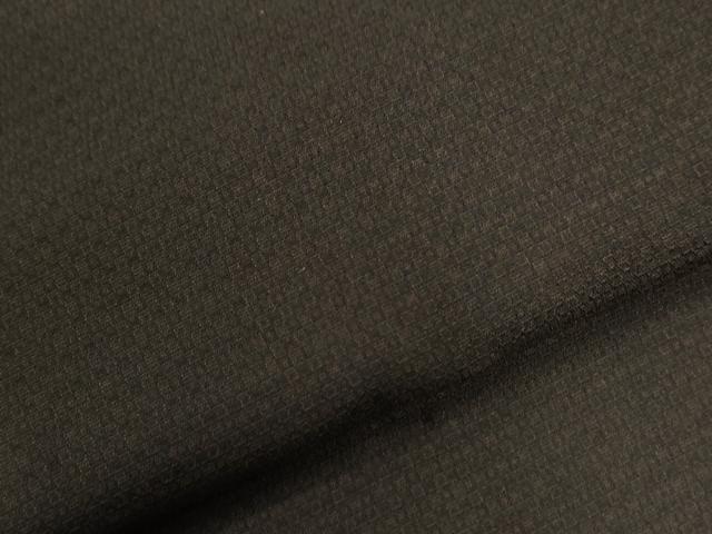 平和屋着物●男性 お召 霞文 正絹 逸品 CABI3585yc