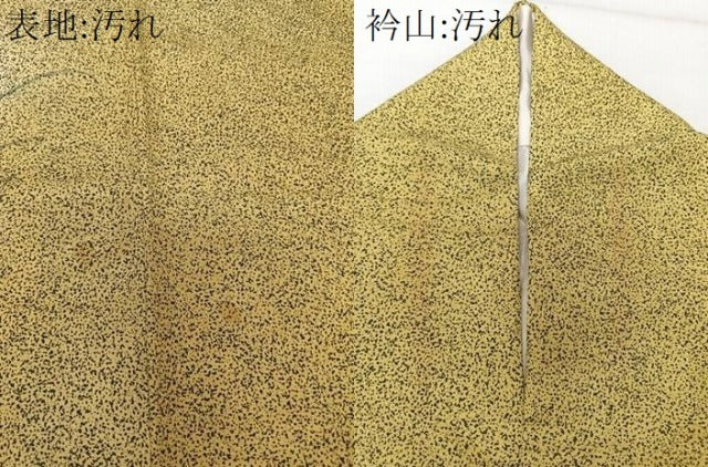 平和屋着物■訪問着 手描き 草花文 たたき染め 正絹 逸品 CABI3607xi