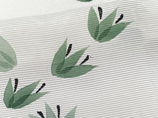 平和屋着物*夏物 訪問着 絽 手描き 草花文 正絹 逸品 CABI3656xi