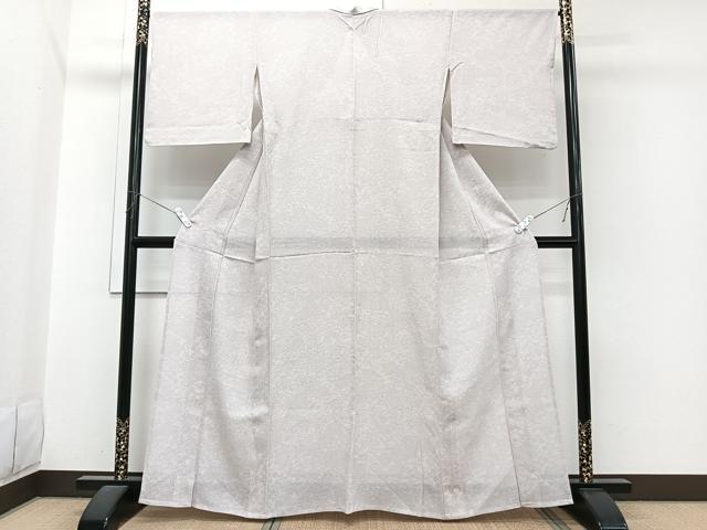 平和屋着物*夏物 小紋 絽 七宝草花文 正絹 逸品 CABI3662xi