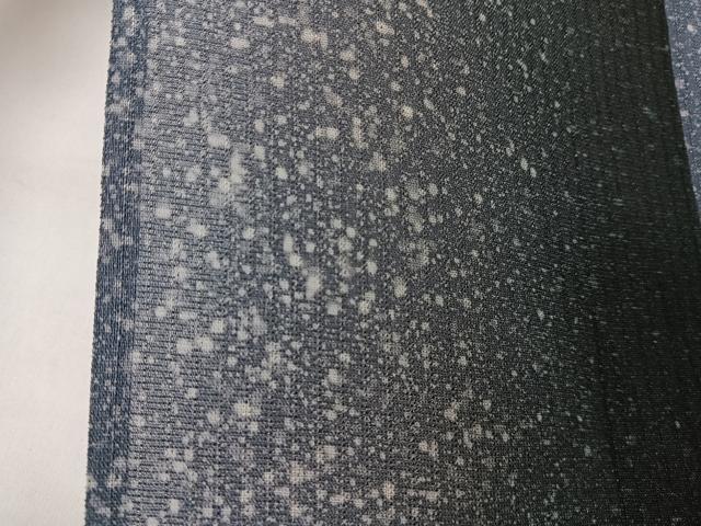 平和屋着物*夏物 小紋 紗 間道 正絹 逸品 CABI3663xi