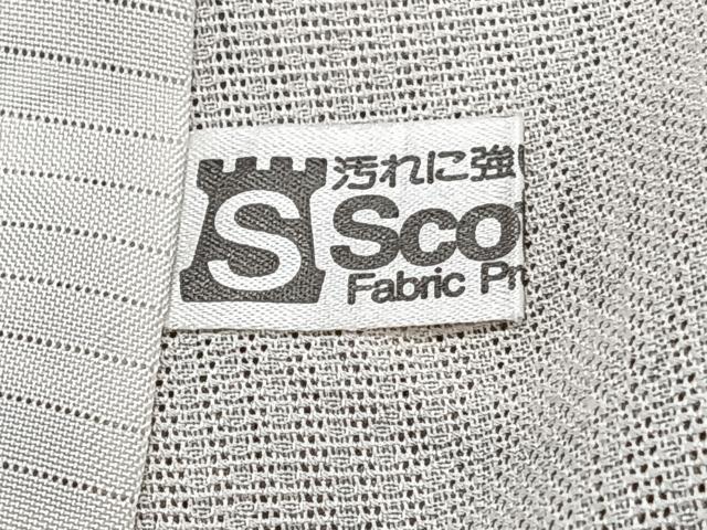 平和屋着物*夏物 小紋 紗 墨流し文 正絹 逸品 CABI3665xi
