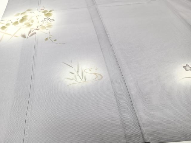 平和屋着物*夏物 訪問着 絽 蔦の葉文 暈し染め 高島屋扱い 正絹 逸品 CABI3666xi