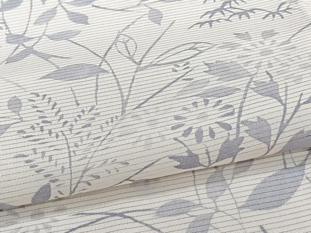 平和屋着物*夏物 小紋 絽 草花文 正絹 逸品 CABI3676xi