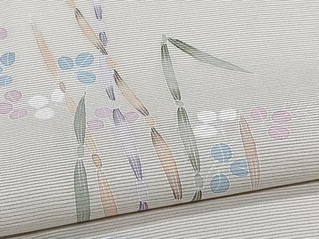 平和屋着物*夏物 訪問着 絽 籬木賊文 正絹 逸品 CABI3678xi