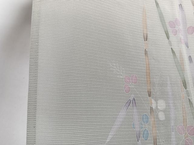 平和屋着物*夏物 訪問着 絽 籬木賊文 正絹 逸品 CABI3678xi