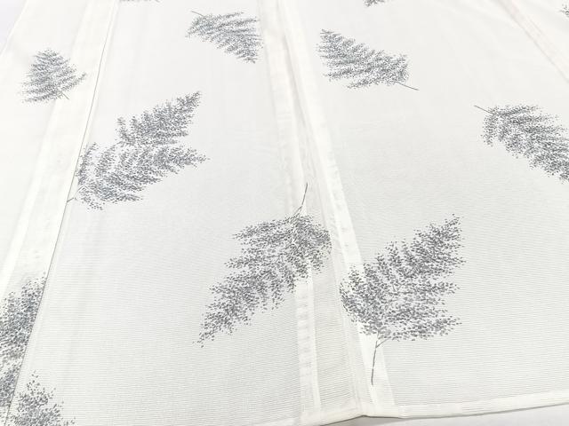 平和屋着物*夏物 小紋 絽 草木文 洗える着物 未使用 CABI3702xi